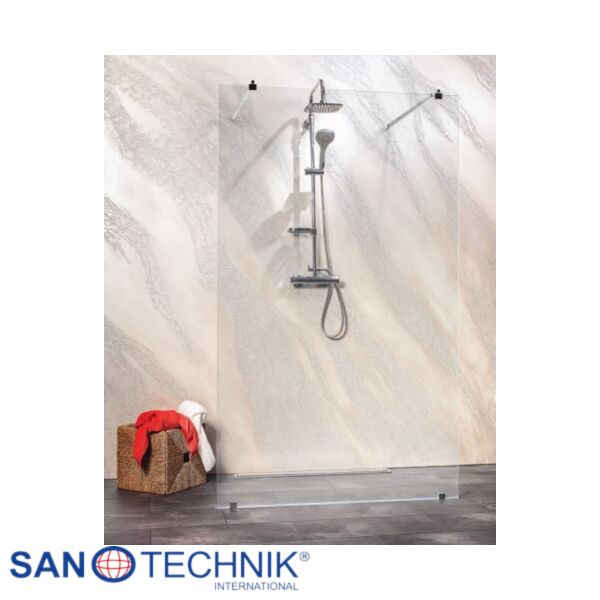 SANOFLEX FREEDOM 1 CROM - Paravan de dus 150cm - MW500