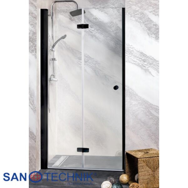 SANOFLEX OPTIMA BLACK - Usa plianta 90cm, Montaj Stanga - EB1290FL