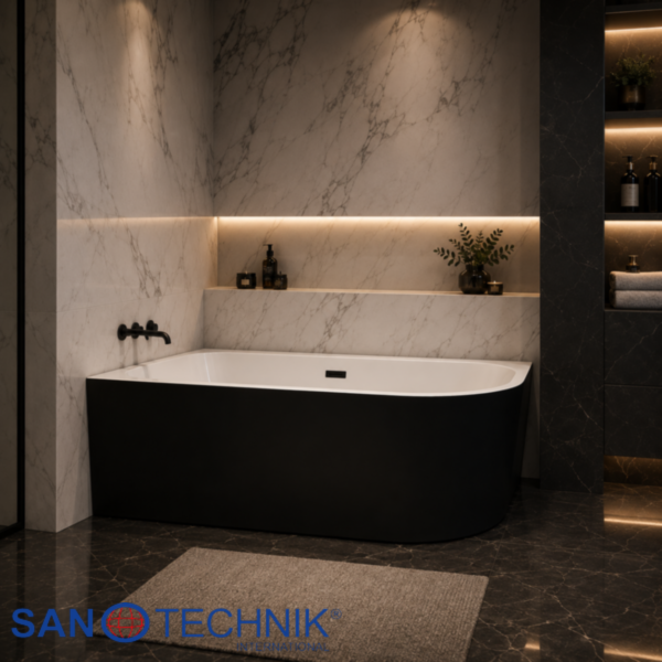 JAMAICA - Cada freestanding - 170x75x58 cm - Montaj stanga - G9057