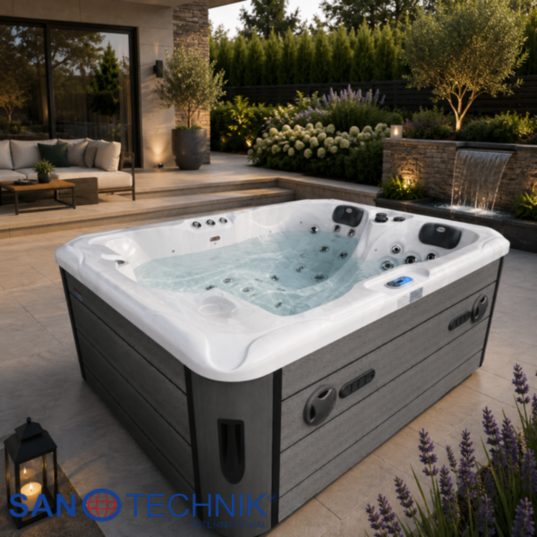 MAURITIUS WHITE MARBLE - Minipiscina de exterior - SPA18