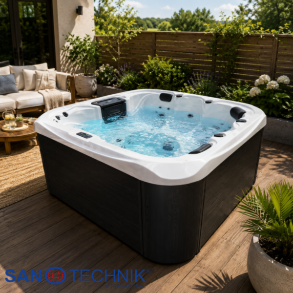 TAHITI Alb - Minipiscina de exterior - SPA54