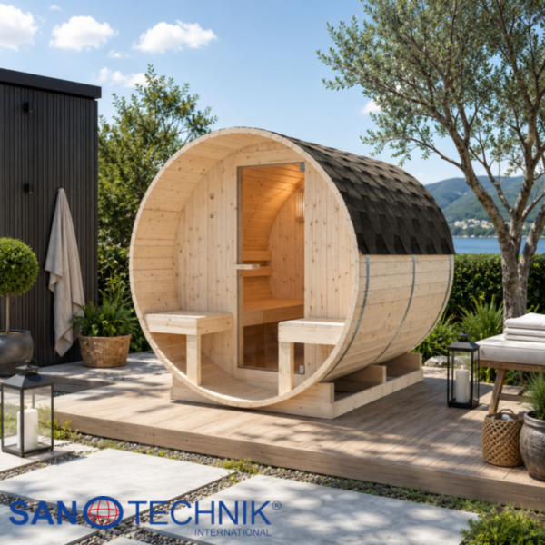 BERGEN - Sauna Finalndeza pentru exterior, 189 x 220 x 191.5cm - F70220