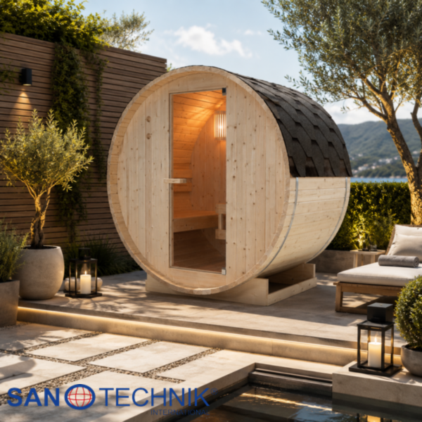 TROMSO M - Sauna Finlandeza, de Exterior, 4 persoane, 189 x 120 x 191.5cm - F50120