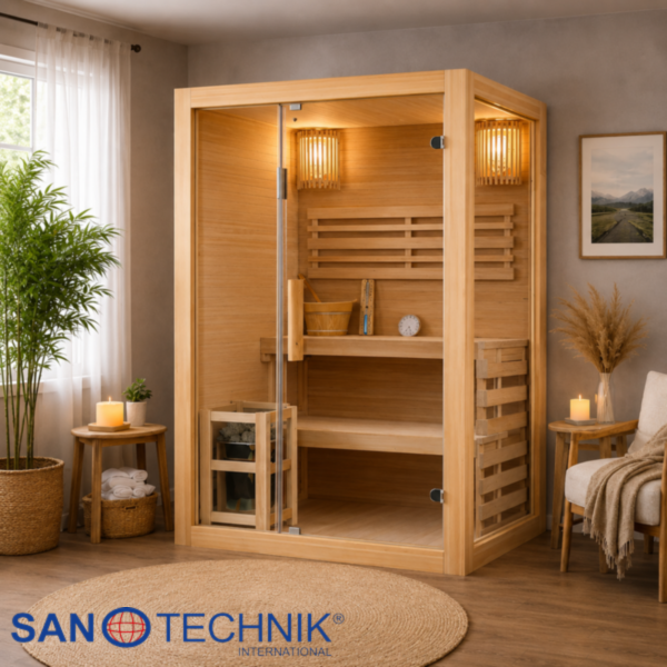 PANORAMA NATUR - Sauna finlandeza, 130 x 120 x 200cm - J60130