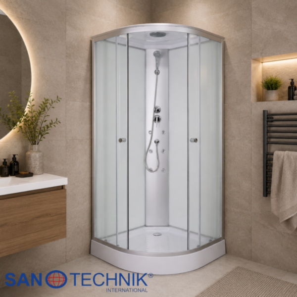 ZEN FLOW - Cabina de dus completa cu hidromasaj - 90 x 90 x 215 cm - TM01