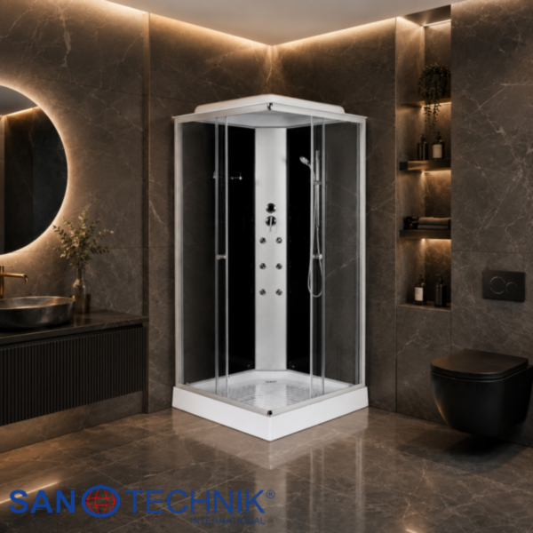 MONO CROM - Cabina de dus completa - 100x100x215cm - BH1174