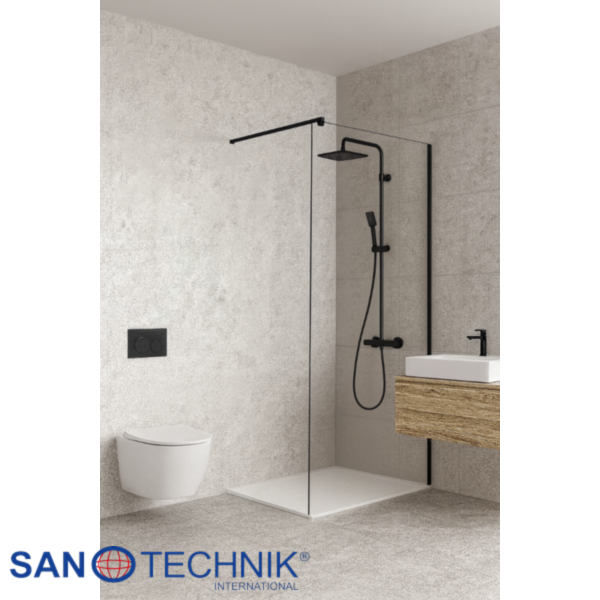 SANOFLEX YOUNG BLACK - Parte fixa 110cm - BF110