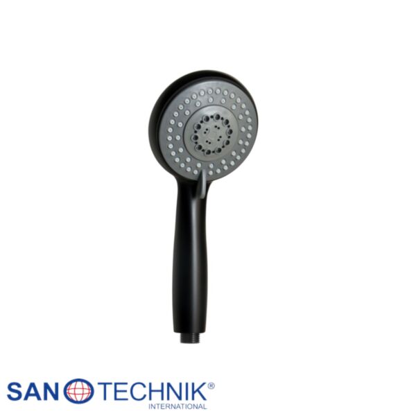 Dispersor de dus Sanotechnik mobil cu 3 functii, negru