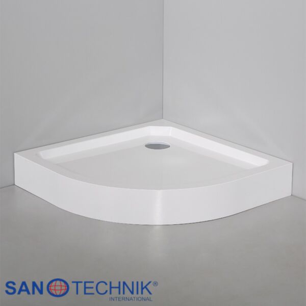 Cadită de duș semirotundă SMC 80×80 cm – SCR8080