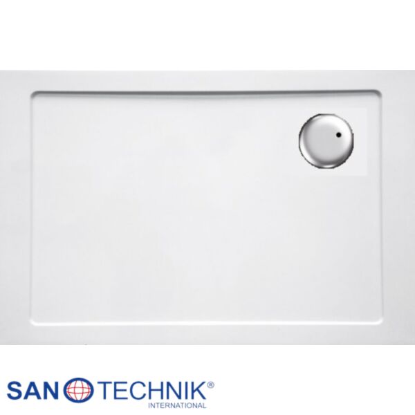 SMC - Cadita de dus dreptunghiulara cu montaj SLIM - SC1080S