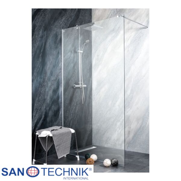 SANOFLEX FREEDOM 2 CROM - Paravan de dus 90cm - MP90