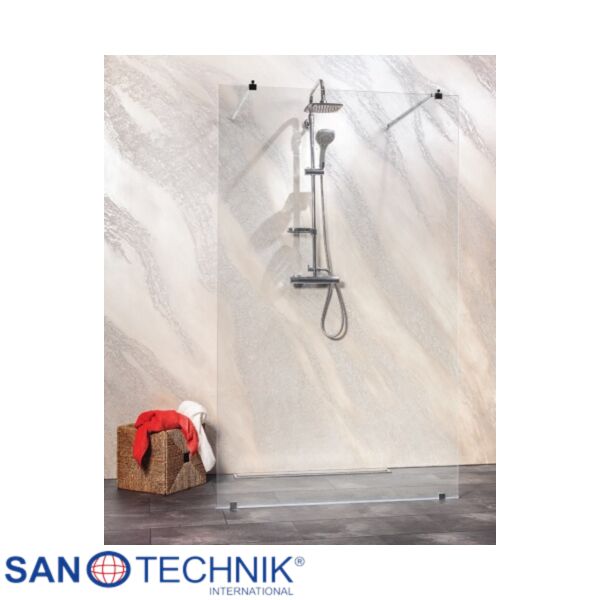SANOFLEX FREEDOM 1 CROM - Paravan de dus 150cm - MW500