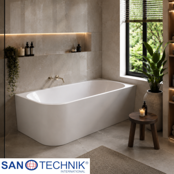 LUMA - Cada freestanding - 160x75x56 cm - Montaj dreapta - G9055