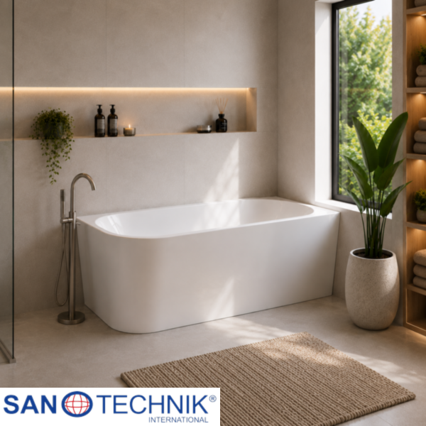 PORTO - Cada freestanding - 170x75x56 cm - Montaj dreapta - G9033