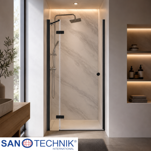 SANOFLEX NOVA BLACK - Usa batanta 120cm, Montaj Stanga - EB12120L