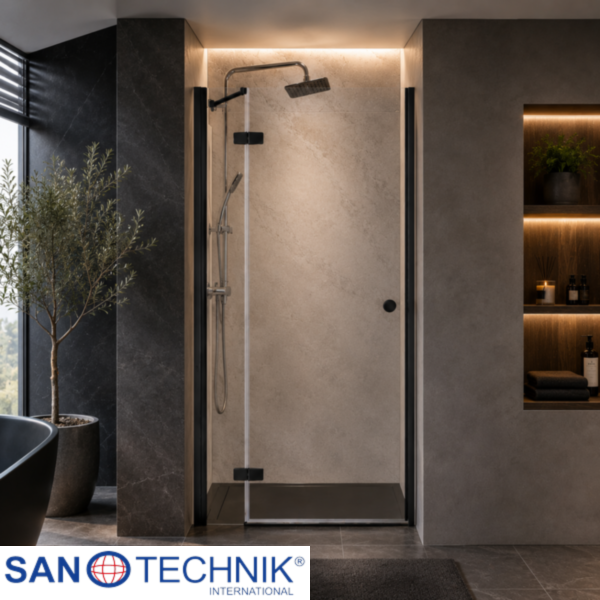 SANOFLEX NOVA BLACK - Usa batanta 100cm, Montaj Stanga - EB12100L