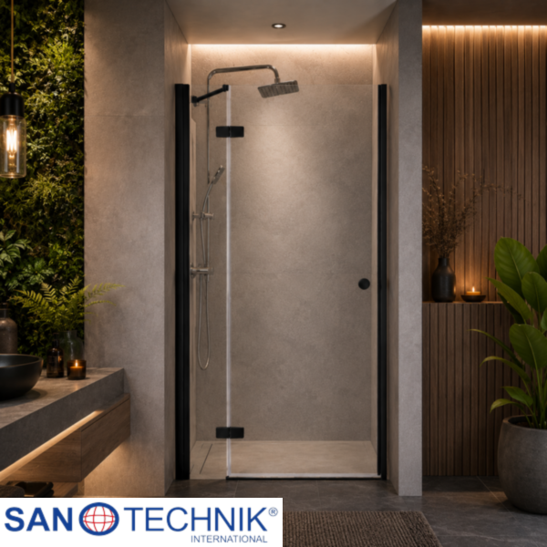 SANOFLEX NOVA BLACK - Usa batanta 110cm, Montaj Stanga - EB12110L
