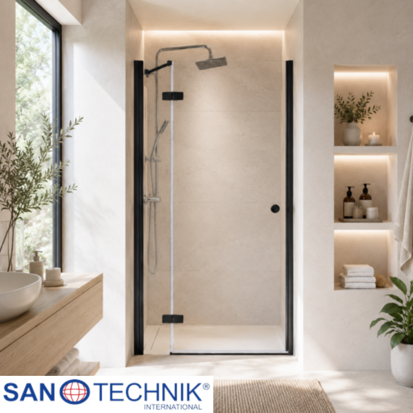 SANOFLEX NOVA BLACK - Usa batanta 90cm, Montaj Stanga - EB1290L