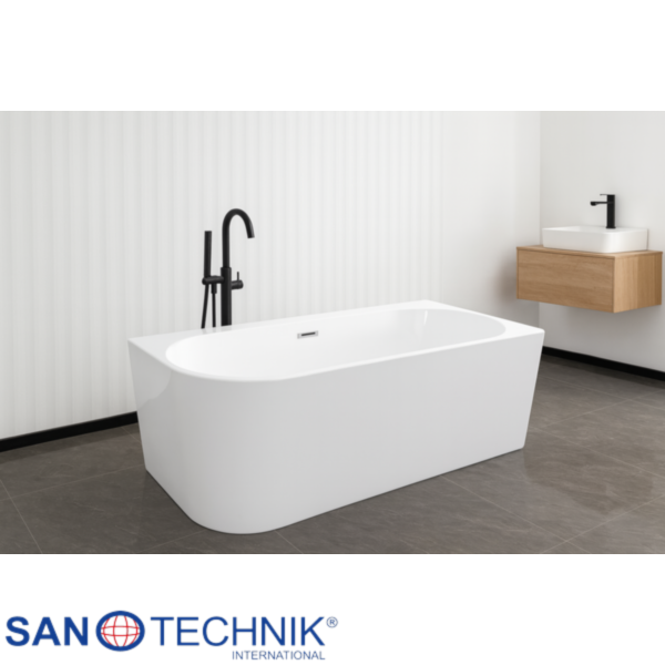 PORTO - Cada Freestanding din Acryl, Montaj Dreapta