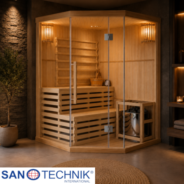 TALLINN - Sauna Finlandeza, 3 persoane, 150 x 150 x 200cm - J60150
