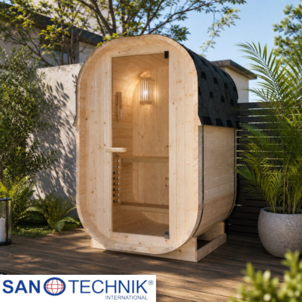 LINDHOLM - Sauna Finalndeza pentru exterior, 128,2 x 120 x 194 cm - F60120