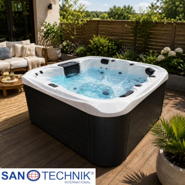 TAHITI Alb - Minipiscina de exterior - SPA54