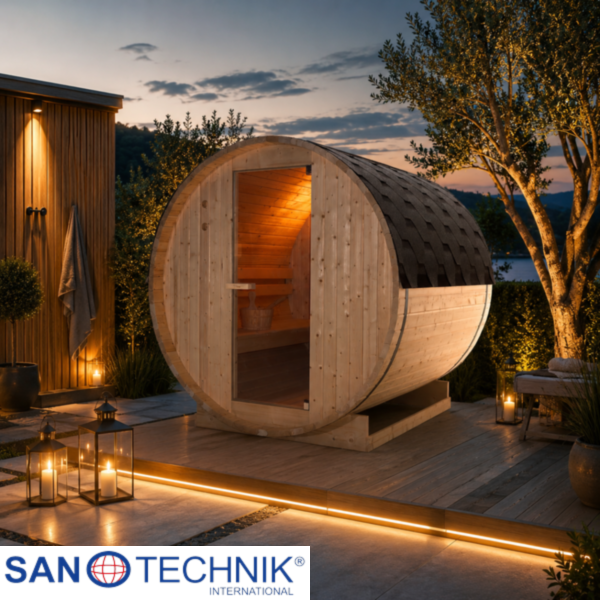 TROMSO L - Sauna Finlandeza, de Exterior, 4 persoane, 189 x 180 x 192cm - F50180