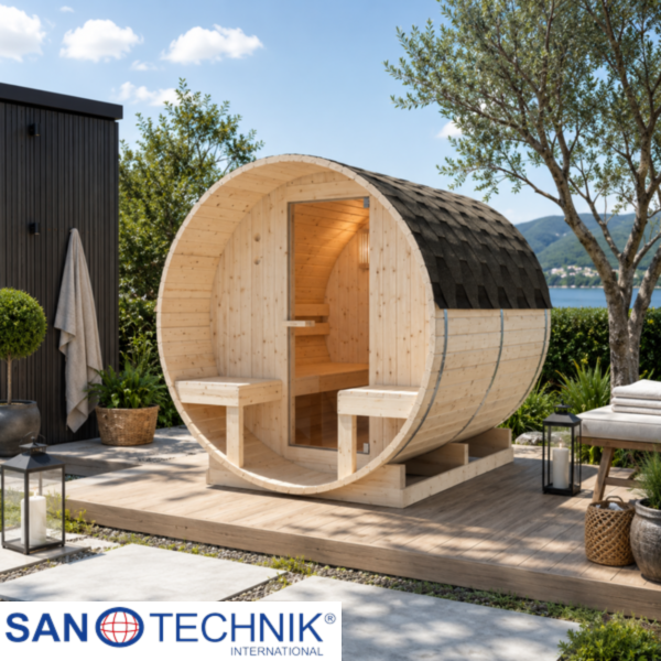 BERGEN - Sauna Finalndeza pentru exterior, 189 x 220 x 191.5cm - F70220
