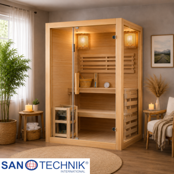PANORAMA NATUR - Sauna finlandeza, 130 x 120 x 200cm - J60130