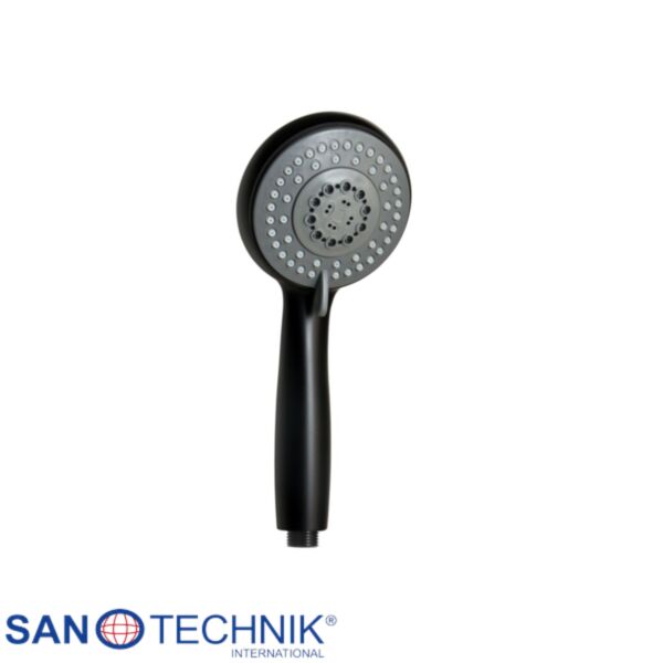 Dispersor de dus Sanotechnik mobil cu 3 functii, negru
