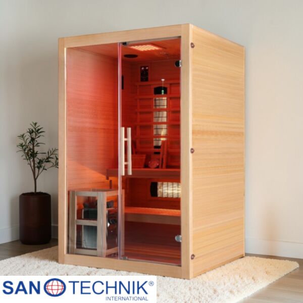 TWINCOMBI- Sauna mixta, 120 x 130 x 200cm
