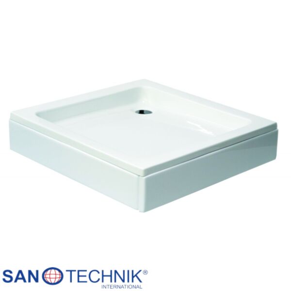 SANOACRYL - Cadita de dus din Acryl, patrata - GS80