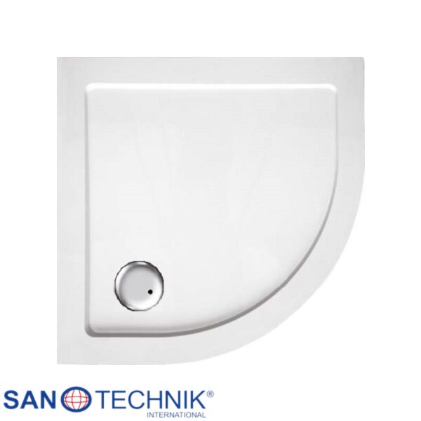 SMC - Cadita de dus semirotunda cu montaj SLIM - SC1010R