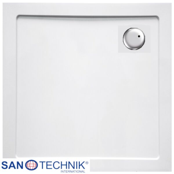 SMC - Cadita de dus patrata cu montaj SLIM - SC8080S