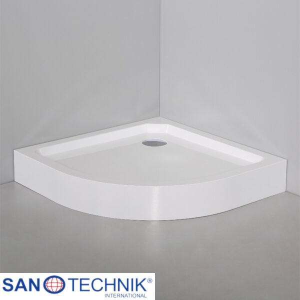 Cadită de duș semirotundă SMC 80×80 cm – SCR8080