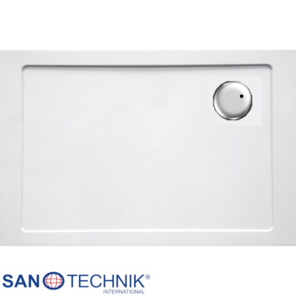 SMC - Cadita de dus dreptunghiulara cu montaj SLIM - SC1080S