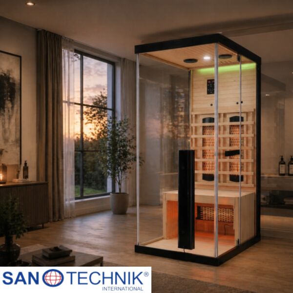 BILLUND 1 - Sauna uscata cu infrarosu, 80 x 110 x 190cm