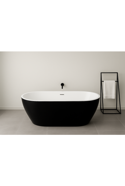CUBA BLACK –Cada freestanding, 80x175x60 c