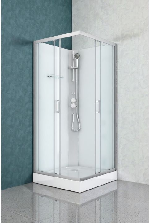 DENVER - Cabina de dus completa, 90x90x210 cm - CL12