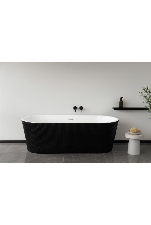 Cada freestanding RENO BLACK, 170x75x58 cm