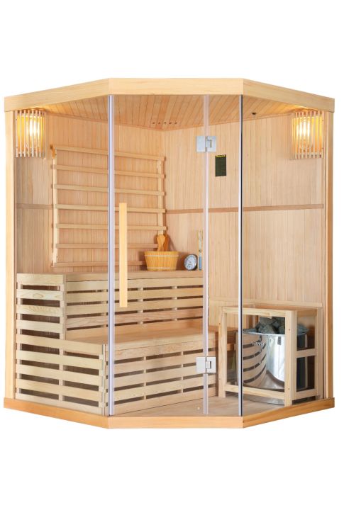 TALLINN - Sauna Finlandeza, 3 persoane, 150 x 150 x 200cm