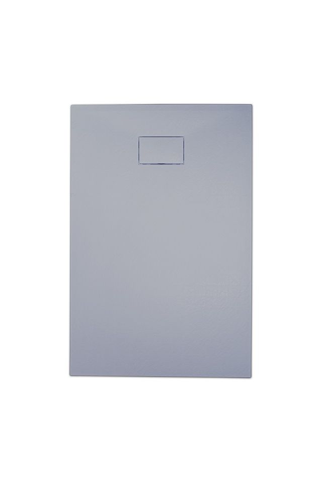 Cadita de dus din SMC, dreptunghiulara, decupabila, 80x120cm - Gri
