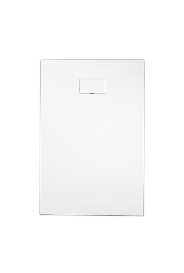 Cadita de dus din SMC, dreptunghiulara, decupabila, 90x120cm - Alba