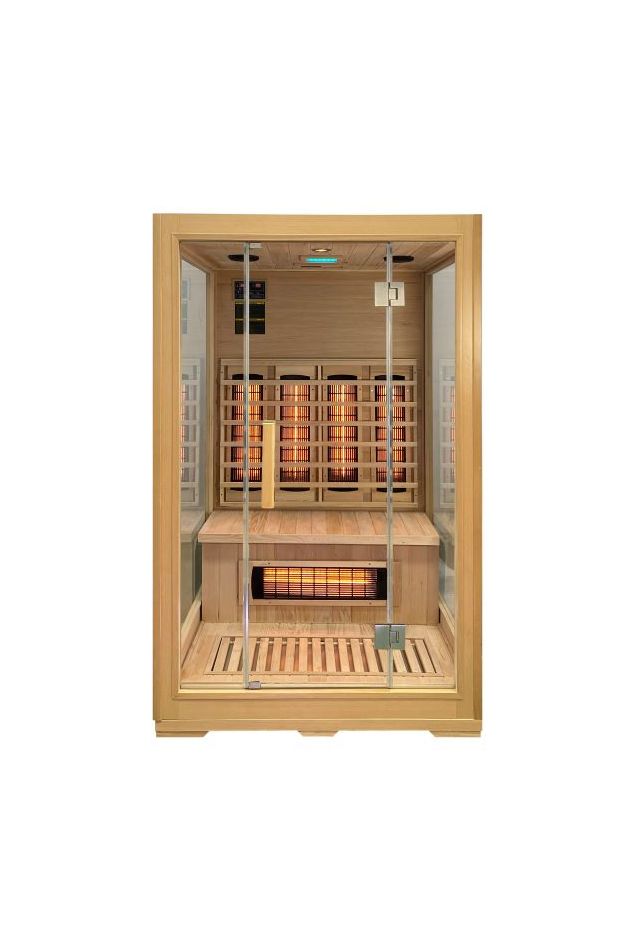 FUTURE 2 - Sauna uscata cu Infrarosu + Carbon - Magneziu, 120 x 105 x 190cm