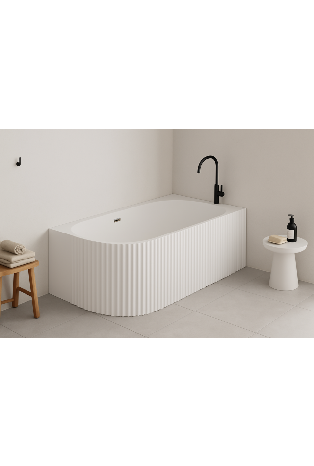 Cada freestanding BALI, dreapta, 170x80x56 cm