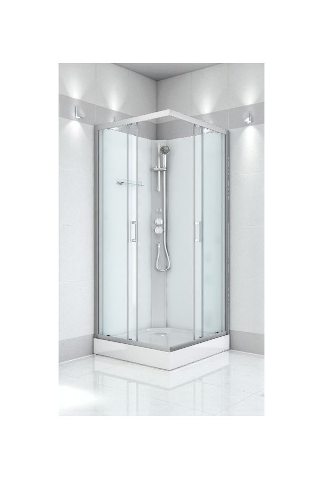 DENVER - Cabina de dus completa, 90x90x210 cm - CL12