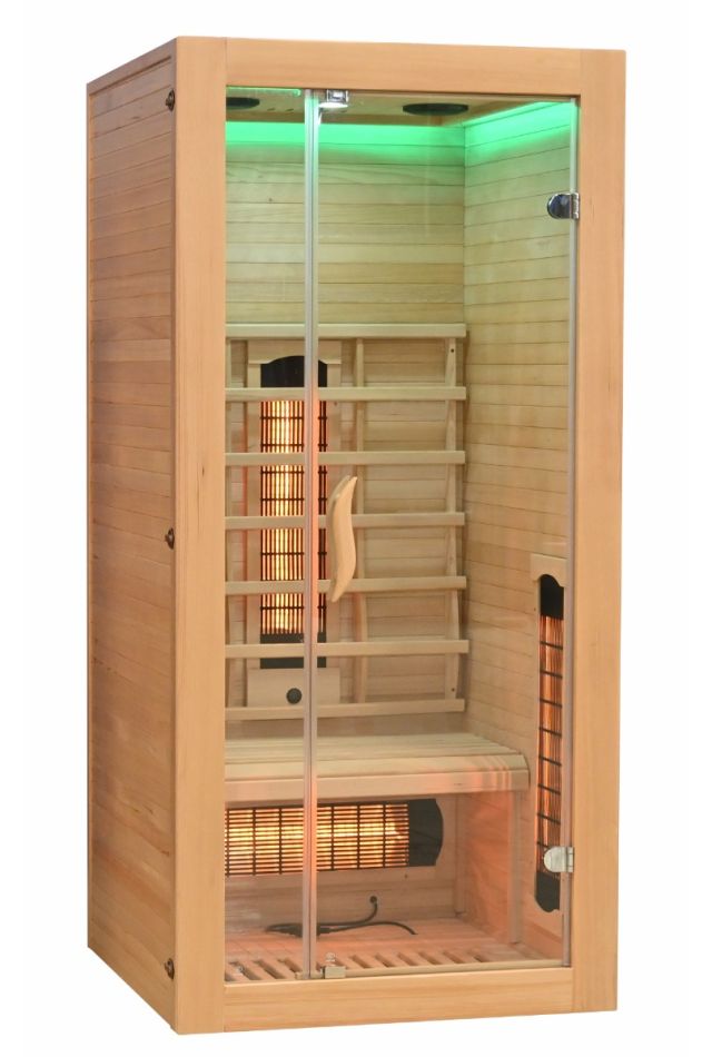 MALMO 1 - Sauna uscata, cu 2 tipuri de Incalzitoare, 90 x 90 x 190cm