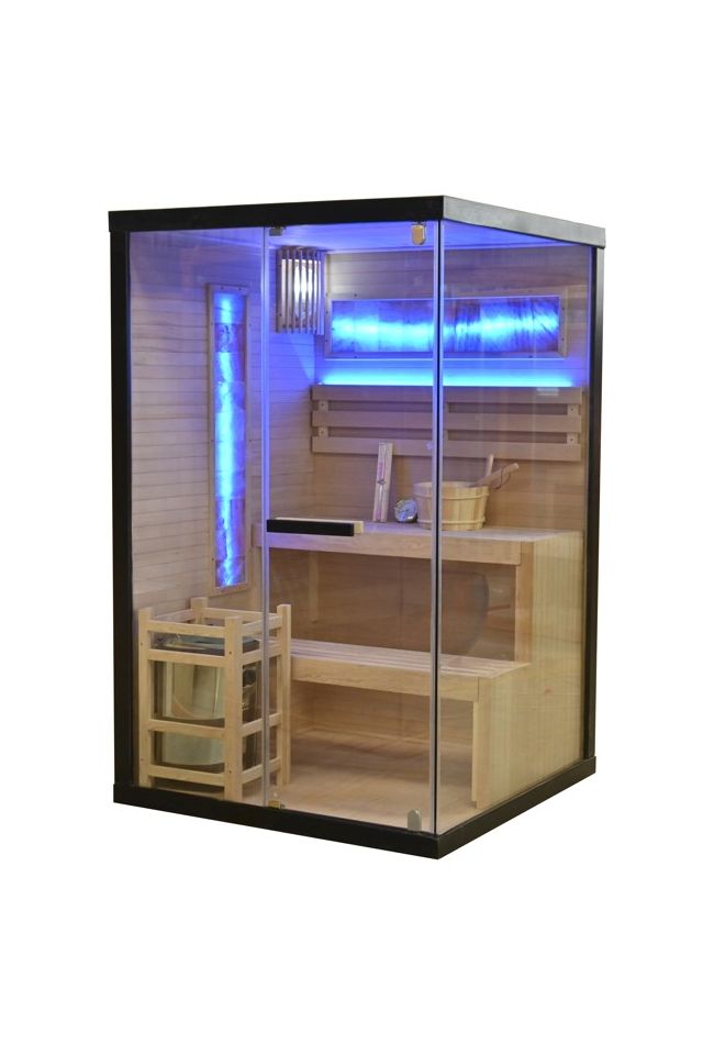 LUXOR 1 - Sauna finlandeza, Doua persoane, 120 x 120 x 190cm