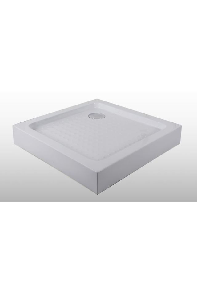 Cadita de dus din ABS, patrata, 90x90x12,5cm
