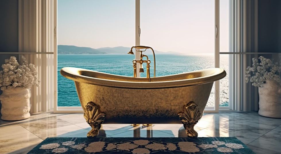 Cada freestanding, cel mai bun exemplu despre cum proprietarii de locuinte mizeaza pe eleganta si confortul suprem